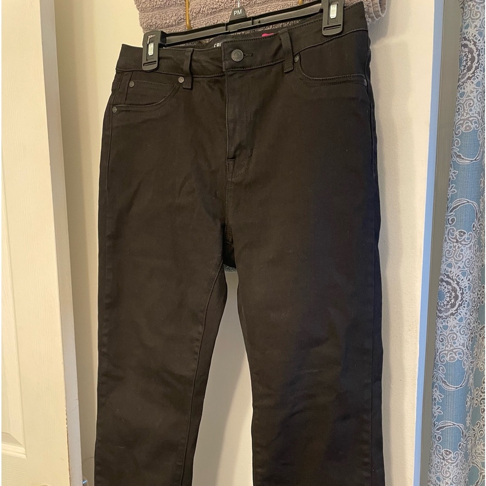 Women’s Black Straight Leg Jeggings Size 10